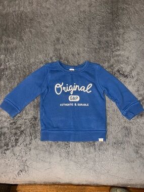 GAP Royal Blue "Original" Crew Sweatshirt
